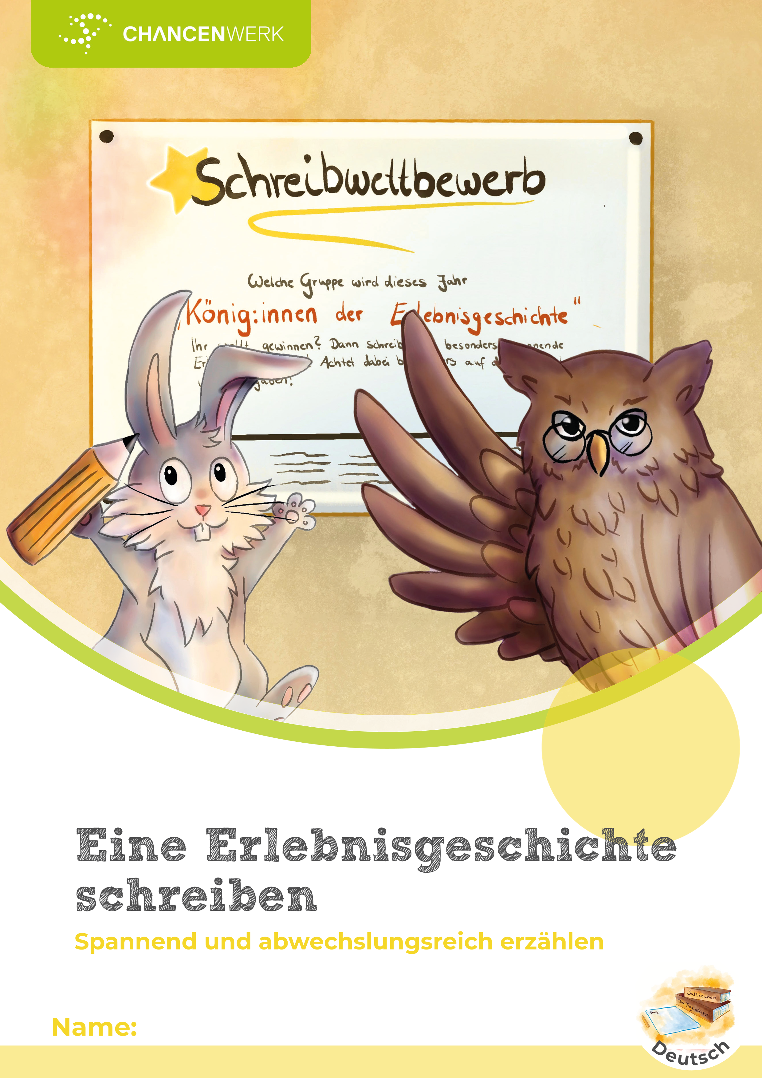 Eine Erlebnisgeschichte schreiben. Spannend und abwechslungsreich erzählen