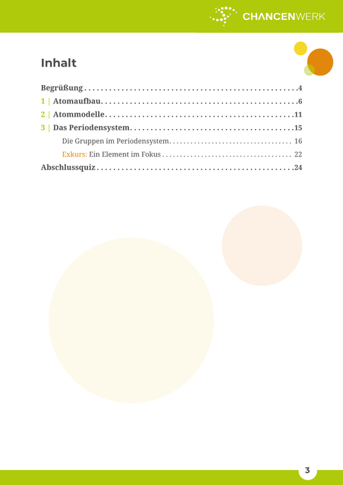 Atomaufbau und Periodensystem