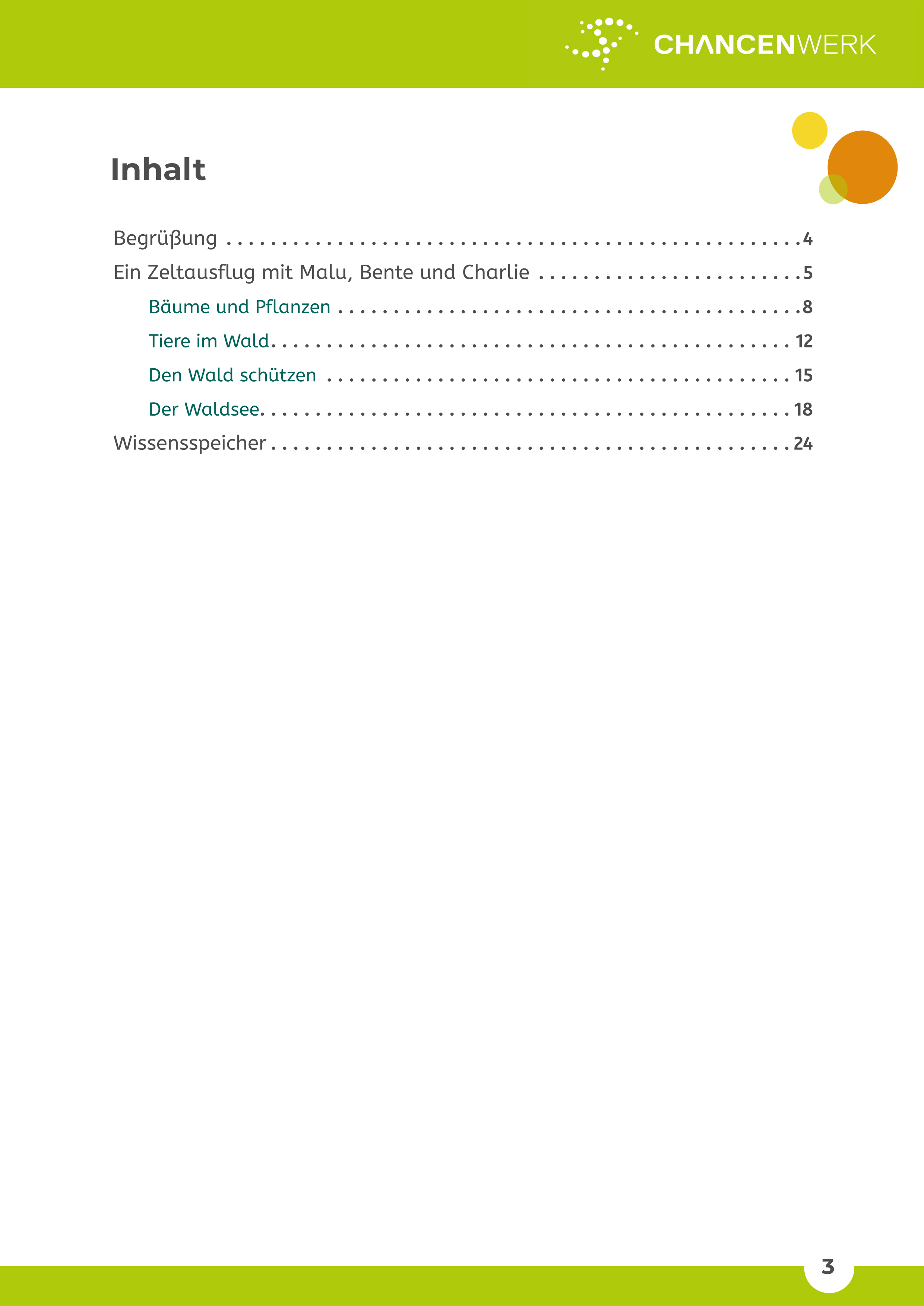 Der Natur auf der Spur - let´s go camping | Kooperationsheft Sachkunde-Englisch