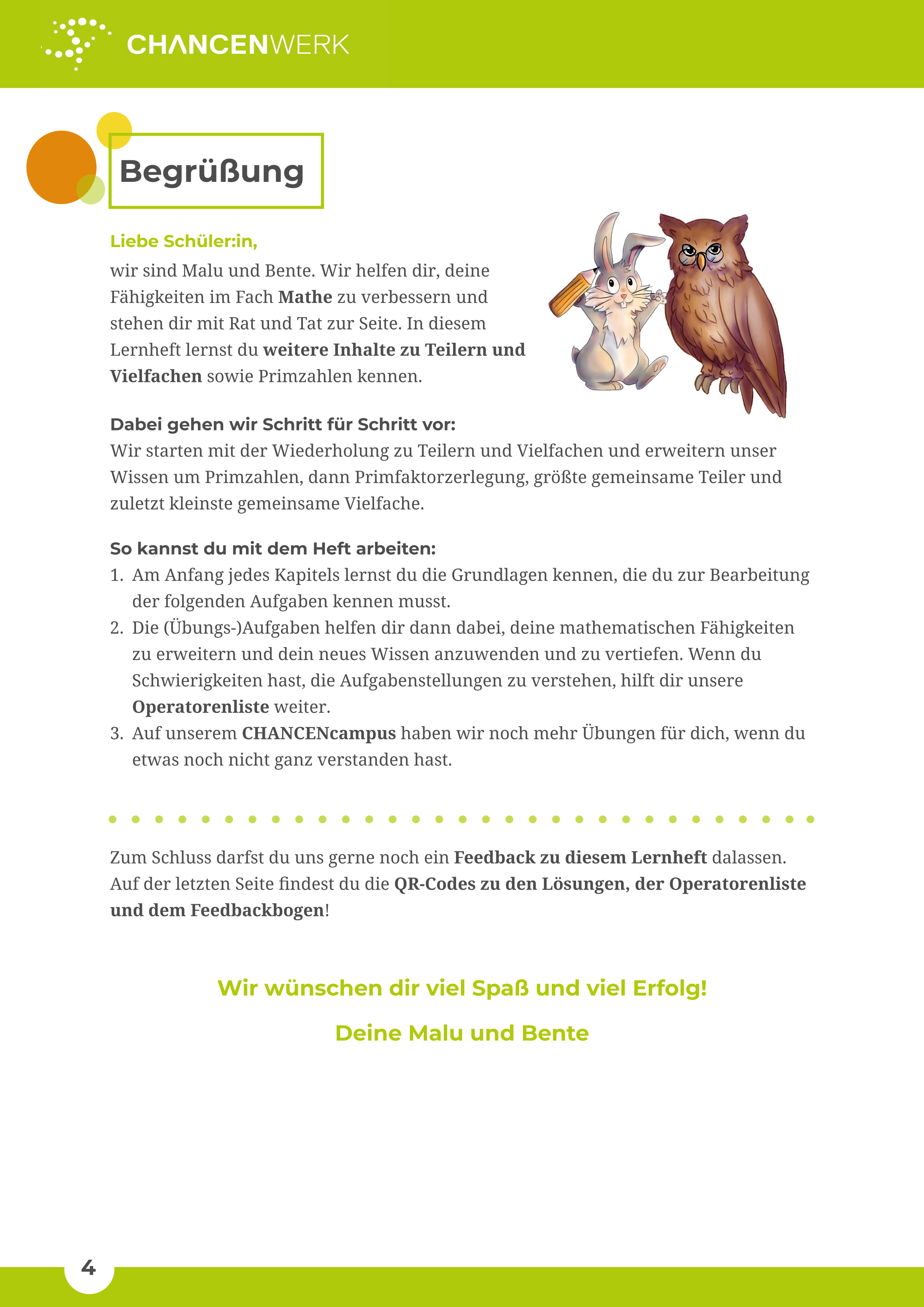 Teiler und Vielfache II