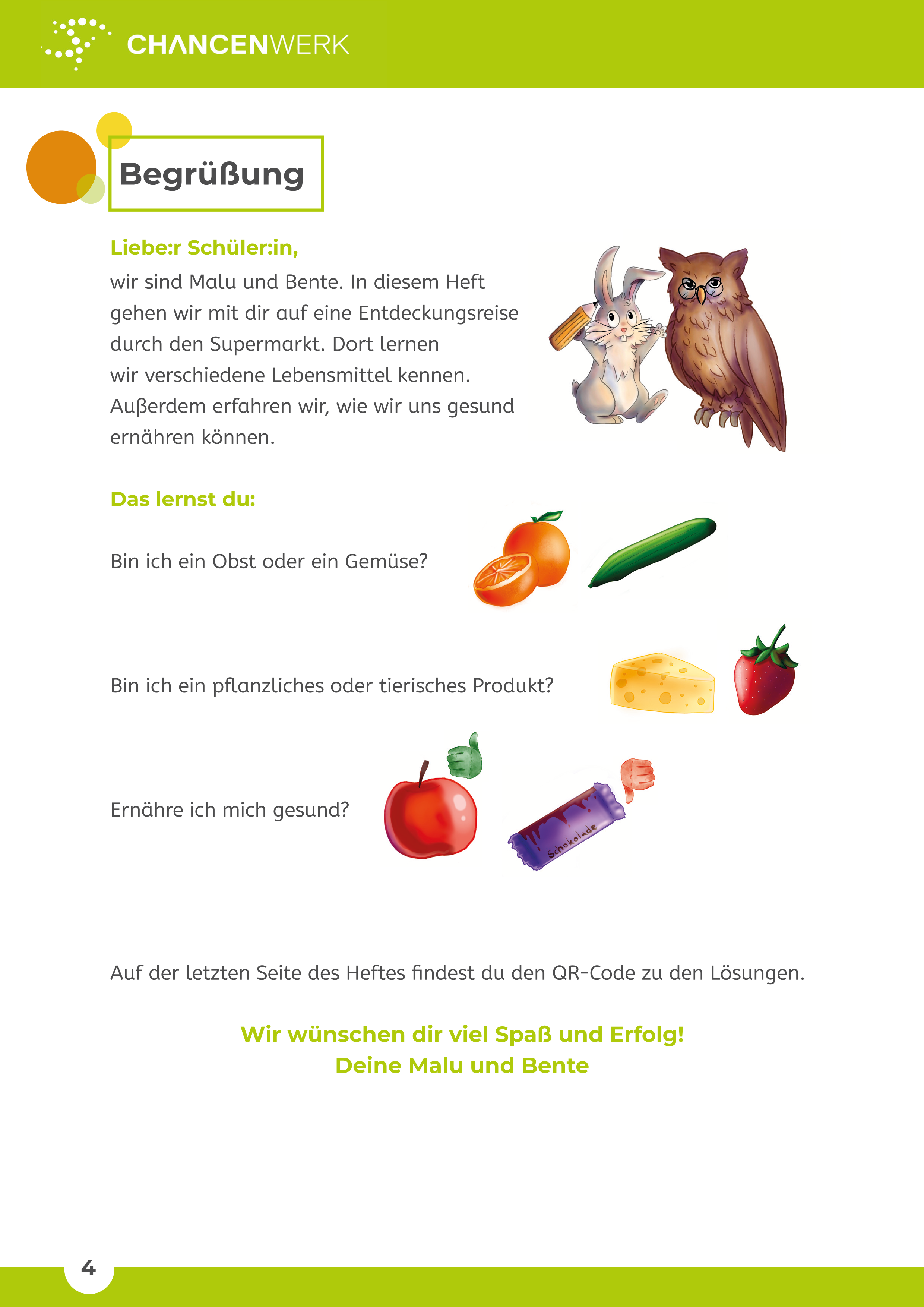 Einkaufen im Chancenmarkt