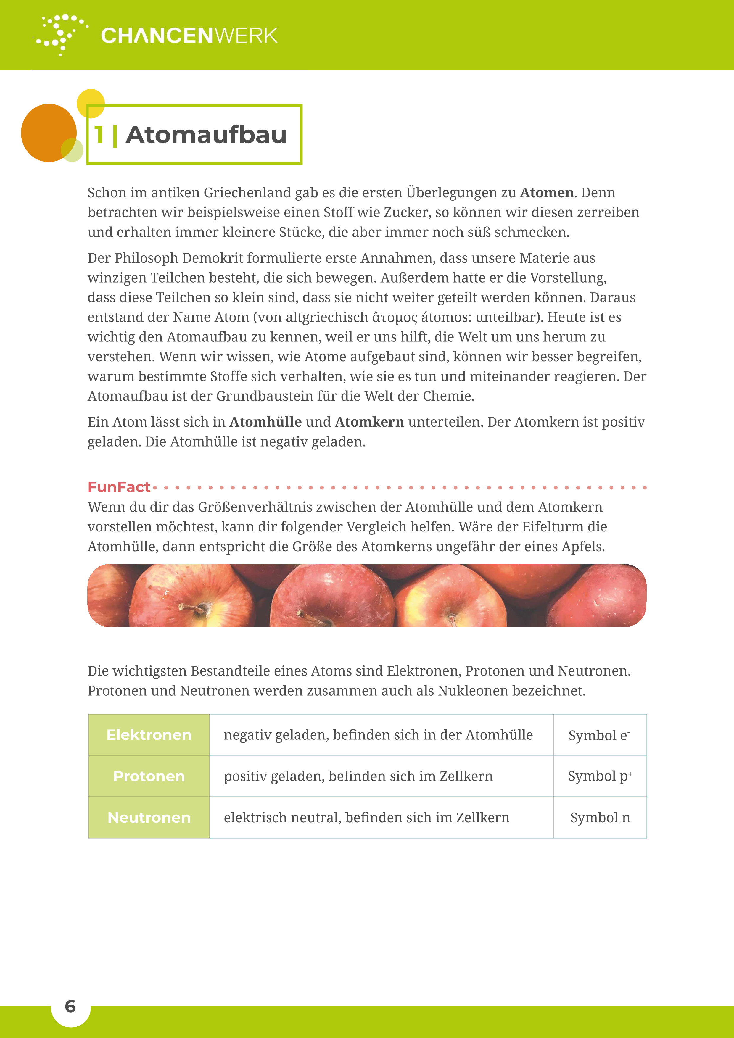 Atomaufbau und Periodensystem